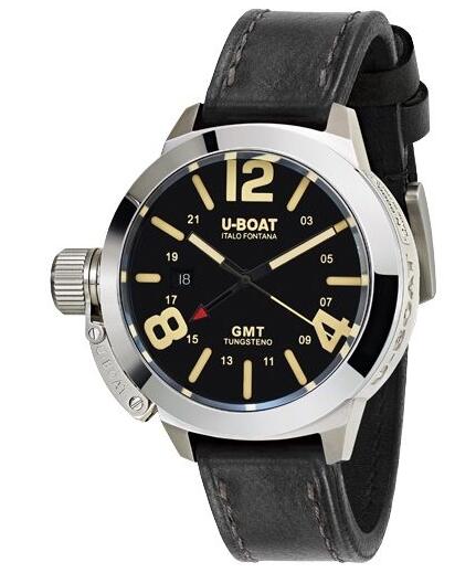 Replica U-BOAT Watch Classico 45 BK GMT 8050